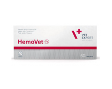 VetExpert HemoVet- tabletki dla psów z objawami niedokrwistości 60 tabl.