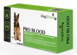 DogShield Pro Blood pobudzenie syntezy hemoglobiny oraz produkcji krwinek czerwonych 45szt.