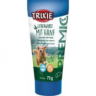 Trixie PREMIO pasztet z wątróbki i konopiami przysmak dla psa 75g