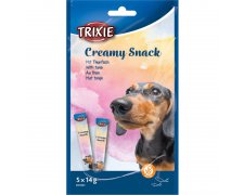 Trixie Creamy Snack przysmak dla psa w kremie z indykiem 5x14g