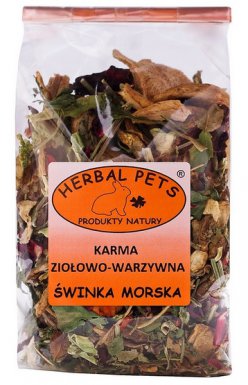 Herbal Pets Karma ziołowo warzywna dla świnki morskiej 150g