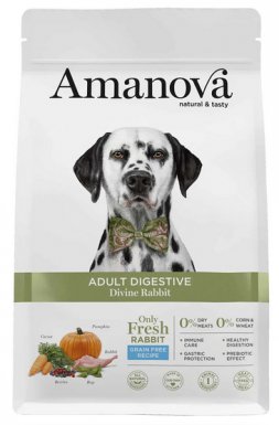 Amanova Dog Adult Digestive Divine karma sucha z królikiem dla psa