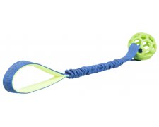 Trixie Bungee Rope sznur z amortyzatorem i piłką do przeciągania fi 7x48cm
