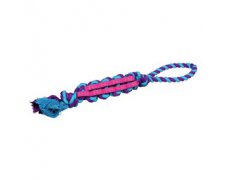 Trixie Denta Fun Twisted Stick Zabawka gumowa ze sznurem dla psa