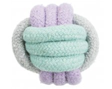Trixie Junior Piłka ze sznurka dla psa bawełna poliester 9 cm 