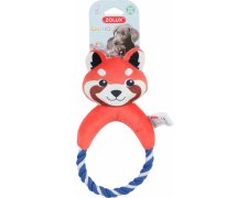 Zolux Calinou zabawka pluszowa panda ze sznurkiem dla psa 25,5cm