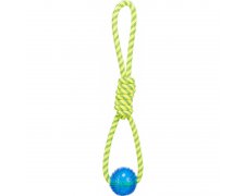 Trixie Aqua Toy sznur z piłką TPR dla psapływający 6x40cm