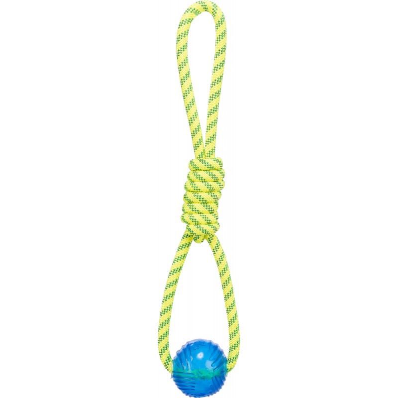 Trixie Aqua Toy sznur z piłką TPR dla psapływający 6x40cm
