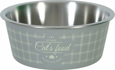 Zolux Food antypoślizgowa miska dla kota szary 400ml