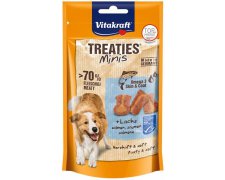 Vitakraft Treaties Mini pieczone paszteciki z łososiem dla psa 48g