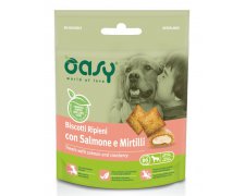 Oasy ciastka dla psów łosoś z żurawiną 70g