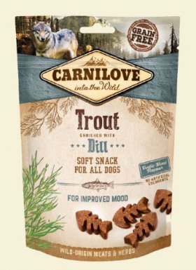 Carnilove Semi-Moist Snack Trout Enriched With Dill pstrąg z koperkiem 200g