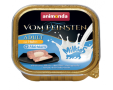 Animonda Vom Feinsten Adult Milkies połączniemięsa z mlecznym farszem lub sosem tacka dla kotów 100g