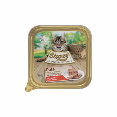 Schesir Pate karma mokra dla kota pasztet z wołowiną 100g