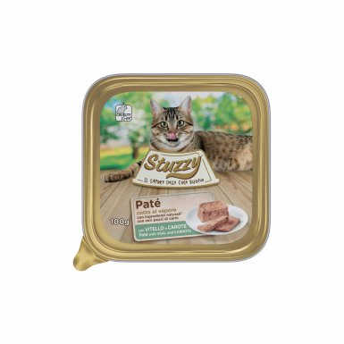 Schesir Pate karma mokra dla kota pasztet z cielęciny z marchewki 100g