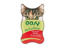 Oasy Natural Range Cat Delicatesse Pate 60% mięsa w pasztecie tacka 85g