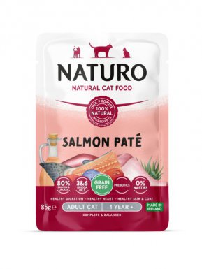 Naturo Grain Free Pate saszetka w pasztecie dla dorosych kotów bez zbóż saszetka 85g