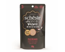 Schesir After Dark Velvet Mousse karma mokra dla kota kurczak z wołowiną 80g