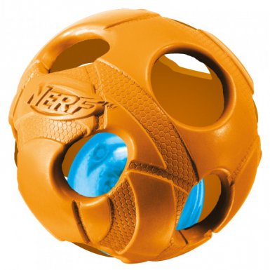 Nerf Illuma Action LED piłka świecąca dla psa 8,7 cm