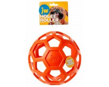 JW Pet Hol-ee Roller Jumbo Orange ażurowa piłka o dużej wytrzymałości 19cm 