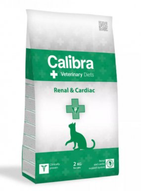 Calibra Vd Cat Renal Cardiac dieta weterynaryjna dla dorosłych kotów z zaburzeniami serca i nerek