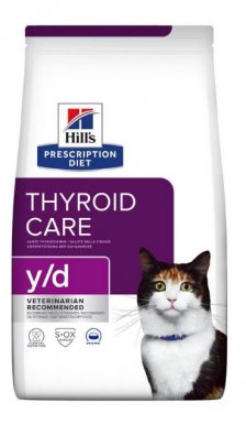 Hill's Prescription Diet Feline Y/D problemy z tarczycą