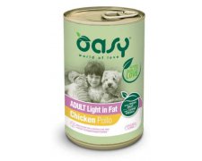 Oasy Lifestage Pate Light puszka o obniżonej kaloryczności z kurczakiem dla psów 400g