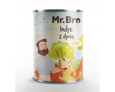 Mr. Bro Light indyk z dynią z prebiotykami o obniżonej zawartości tłuszczu 400g