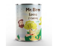 Mr. Bro Light konina z cukinią z prebiotykami o obniżonej zawartości tłuszczu 400g