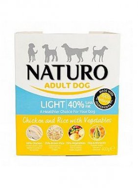 Naturo Light Kurczak z ryżem i warzywami 400g